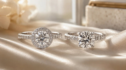 Hidden Halo vs. Classic Halo: Which Engagement Ring Style Should You Choose? - Zizov Diamonds
