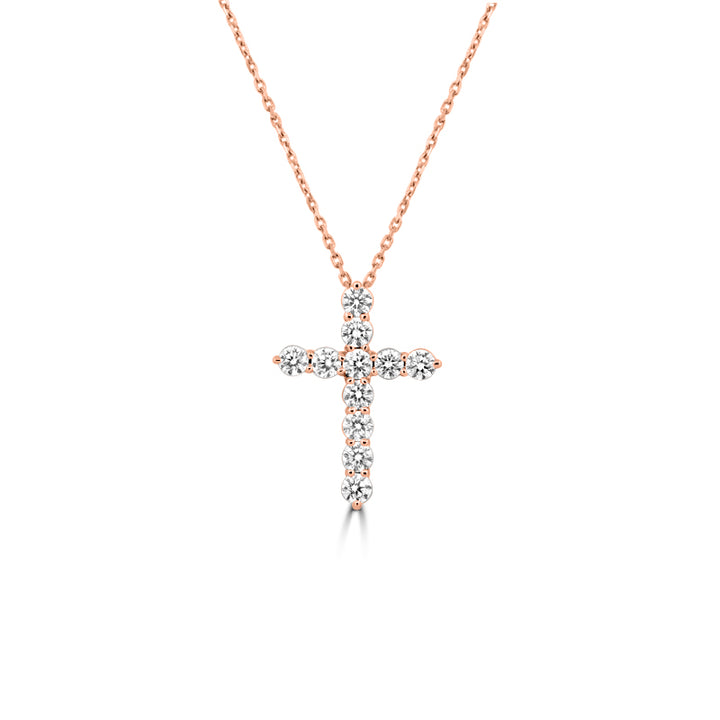 Diamond Cross Pendant (LG)