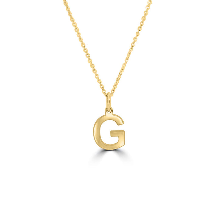 Initial "G" Pendant (big)