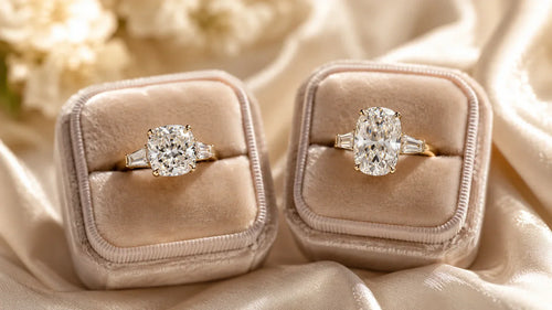 Elongated Cushion vs. Classic Cushion Cut Diamonds: Which Engagement Ring Style Should You Choose?