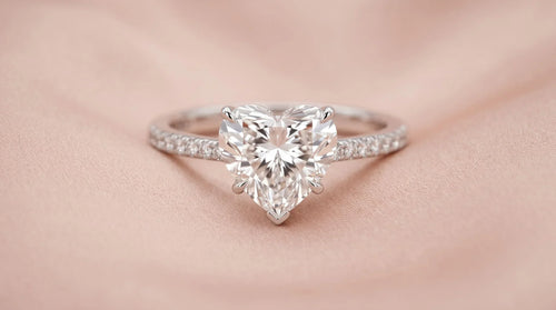 Heart-Shaped Diamond Engagement Rings: Anatomy & Buying Guide