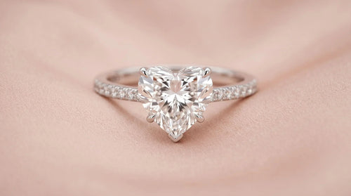 Heart-Shaped Diamond Engagement Rings: Anatomy & Buying Guide - Zizov Diamonds