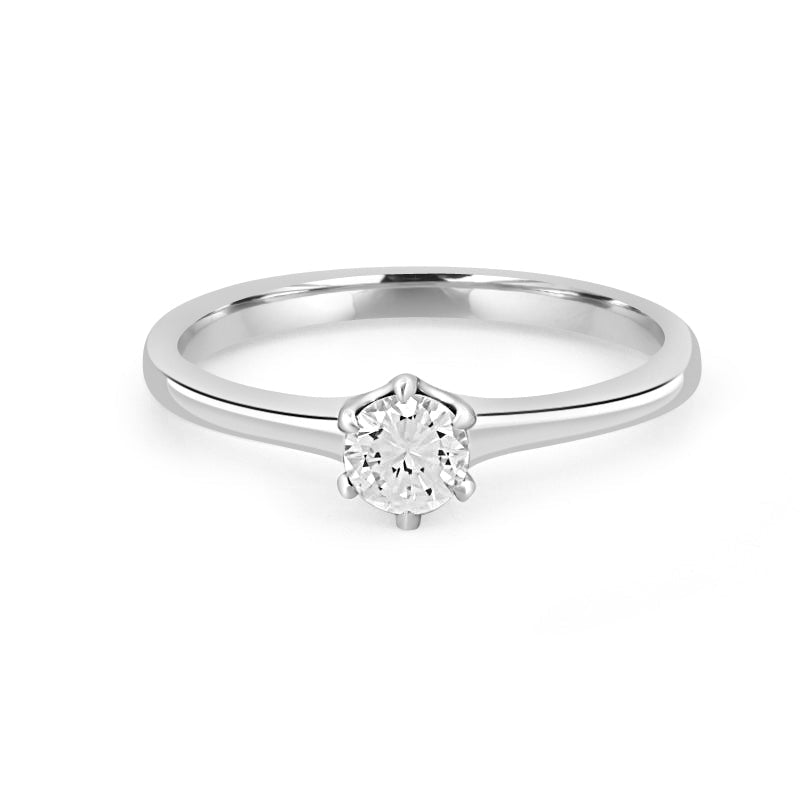 0.28 CT Classic Round Solitaire Ring - ZIZOV DIAMONDS