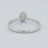0.50 CT Oval Cut Under - Halo Pavé Solitaire (LG) - ZIZOV DIAMONDS