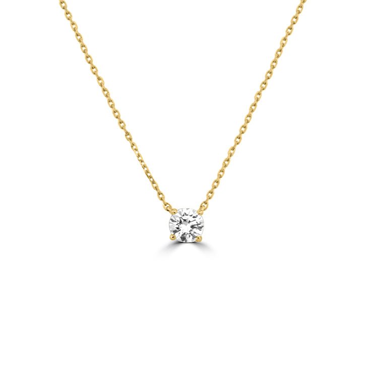 0,55 CT Classic Round Pendant (LG) - ZIZOV DIAMONDS