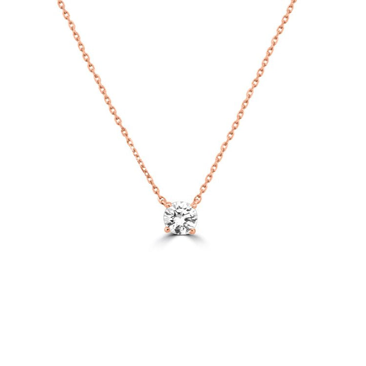 0,55 CT Classic Round Pendant (LG) - ZIZOV DIAMONDS