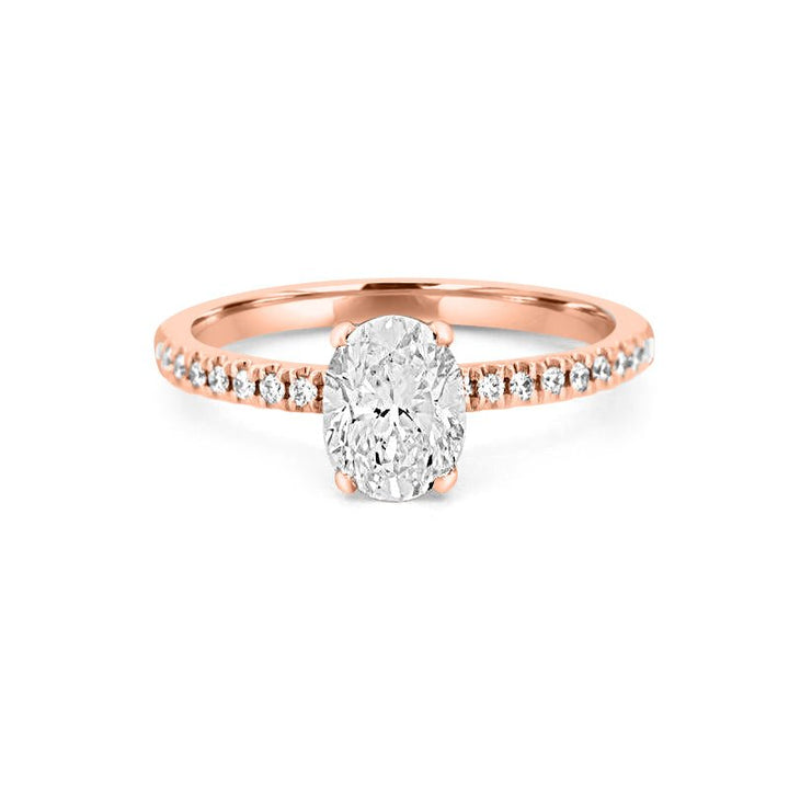1 CT Classic Oval Cut Solitaire - ZIZOV DIAMONDS