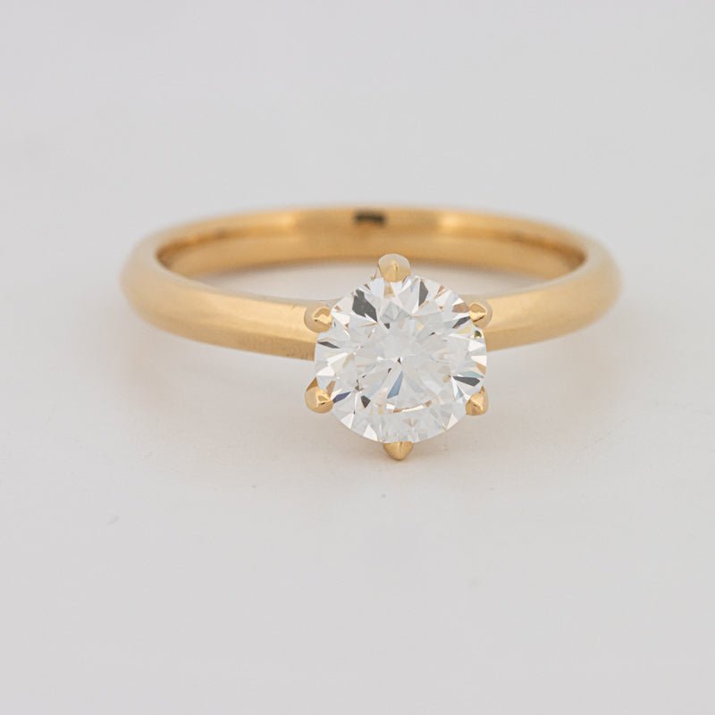 1 CT Classic Six Prongs Round Solitaire (LG) - ZIZOV DIAMONDS
