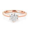 1 CT Classic Six Prongs Round Solitaire (LG) - ZIZOV DIAMONDS