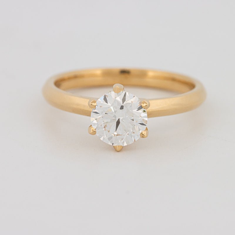 1 CT Classic Six Prongs Round Solitaire (LG) - ZIZOV DIAMONDS