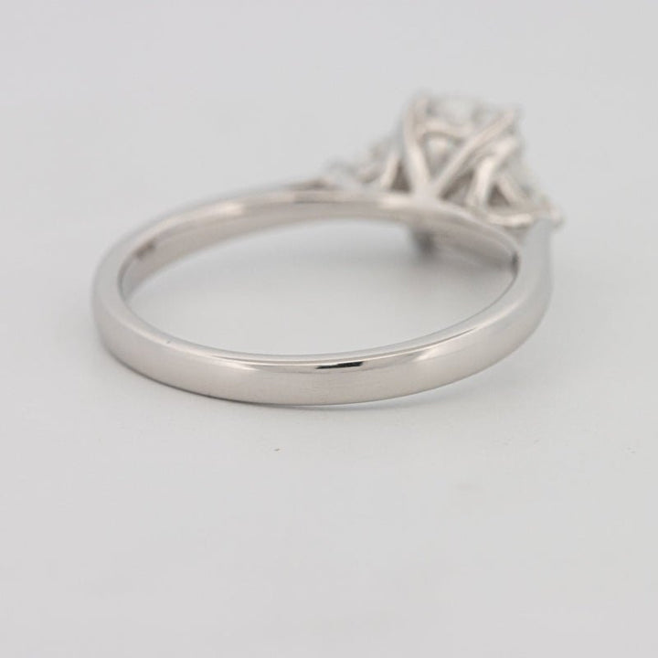 1 CT Cushion Cut Trilogy Solitaire (LG) - ZIZOV DIAMONDS