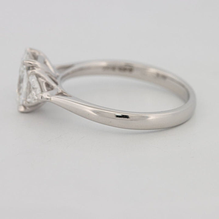 1 CT Cushion Cut Trilogy Solitaire (LG) - ZIZOV DIAMONDS