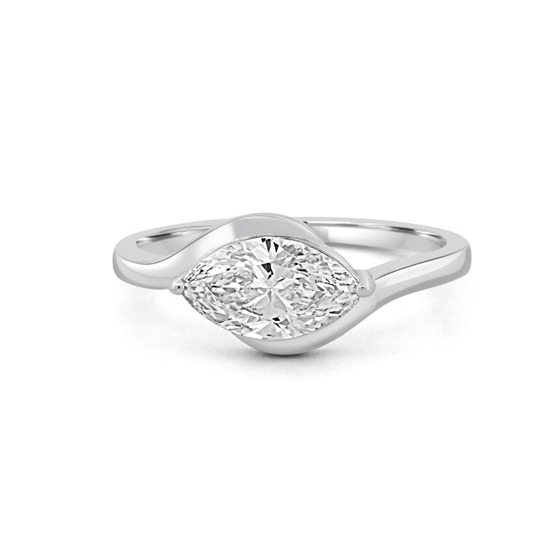 1 CT Marquise Cut Solitaire (LG) - ZIZOV DIAMONDS