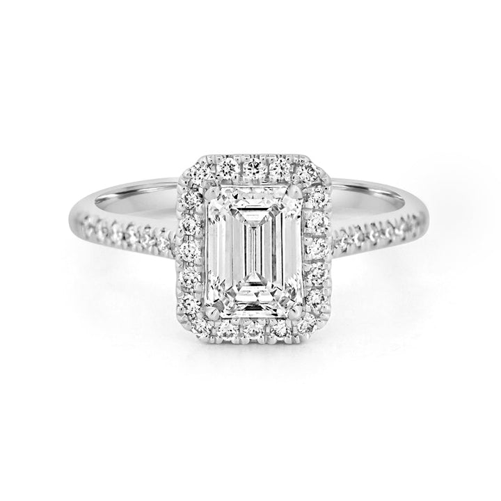 1 CT "Mila" Emerald Solitaire (LG) - ZIZOV DIAMONDS