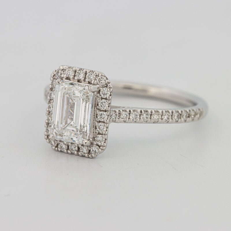 1 CT "Mila" Emerald Solitaire (LG) - ZIZOV DIAMONDS