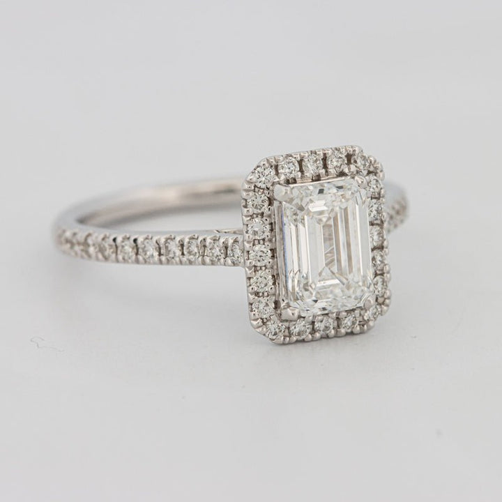 1 CT "Mila" Emerald Solitaire (LG) - ZIZOV DIAMONDS