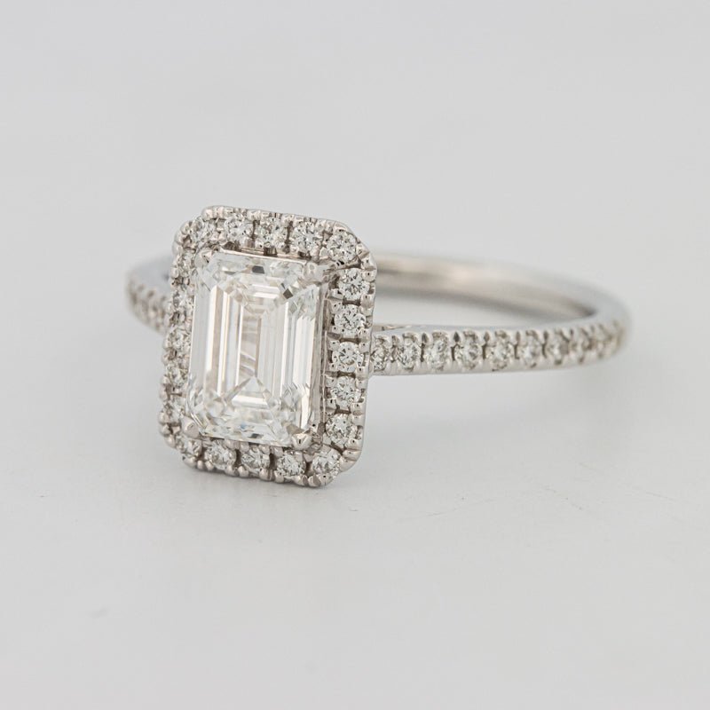 1 CT "Mila" Emerald Solitaire (LG) - ZIZOV DIAMONDS