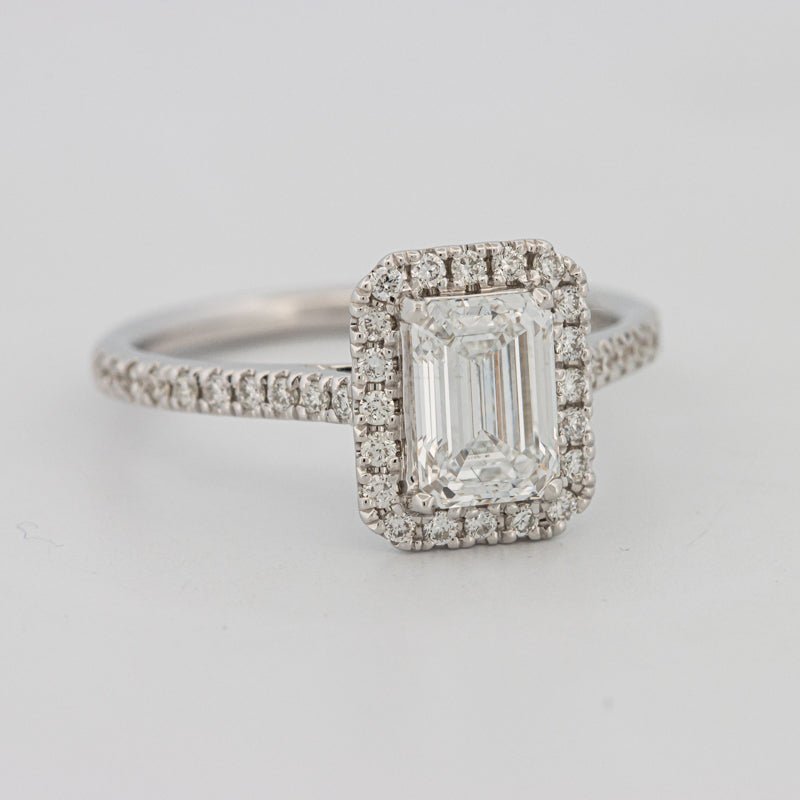 1 CT "Mila" Emerald Solitaire (LG) - ZIZOV DIAMONDS