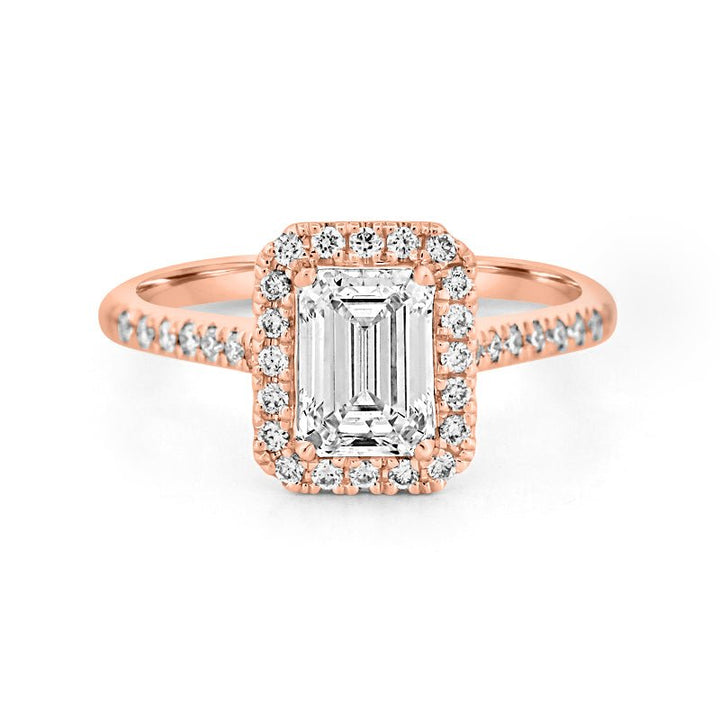 1 CT "Mila" Emerald Solitaire (LG) - ZIZOV DIAMONDS