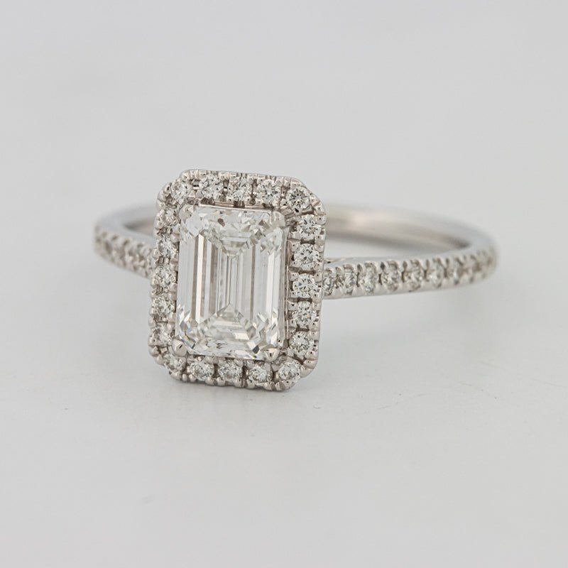 1 CT "Mila" Emerald Solitaire (LG) - ZIZOV DIAMONDS