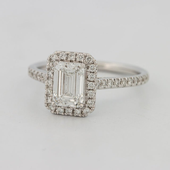 1 CT "Mila" Emerald Solitaire (LG) - ZIZOV DIAMONDS