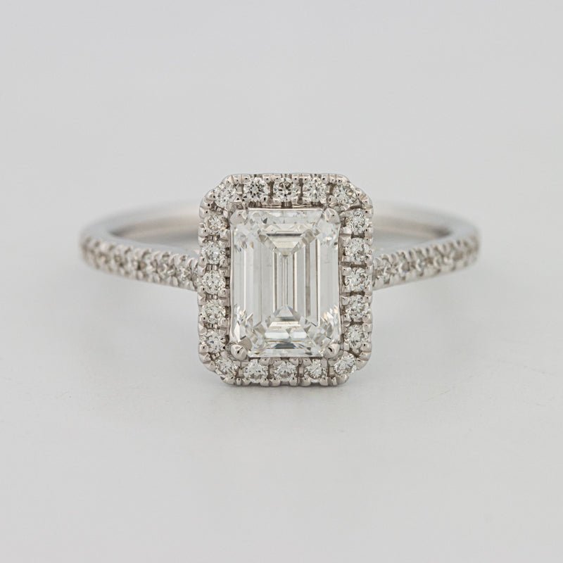 1 CT "Mila" Emerald Solitaire (LG) - ZIZOV DIAMONDS