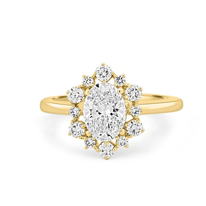 1 CT Oval "Calista" Ring (LG) - ZIZOV DIAMONDS