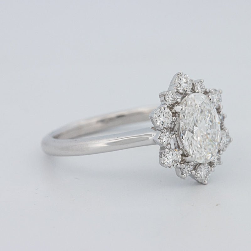 1 CT Oval "Calista" Ring (LG) - ZIZOV DIAMONDS