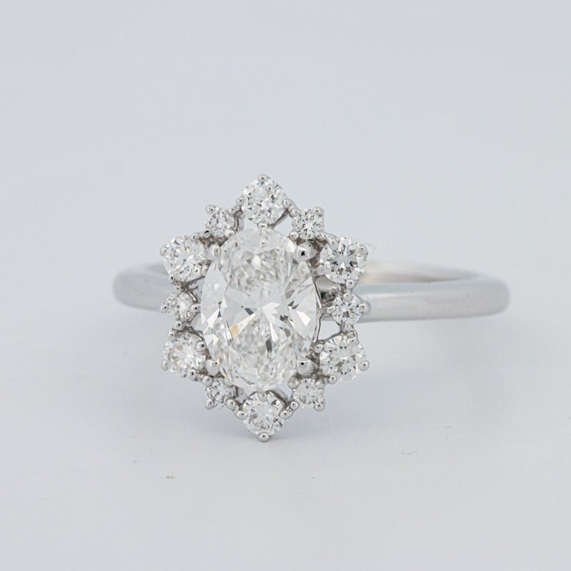 1 CT Oval "Calista" Ring (LG) - ZIZOV DIAMONDS