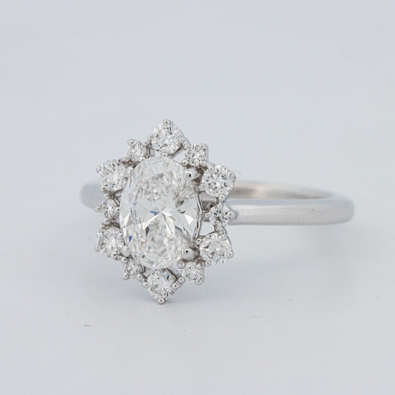 1 CT Oval "Calista" Ring (LG) - ZIZOV DIAMONDS