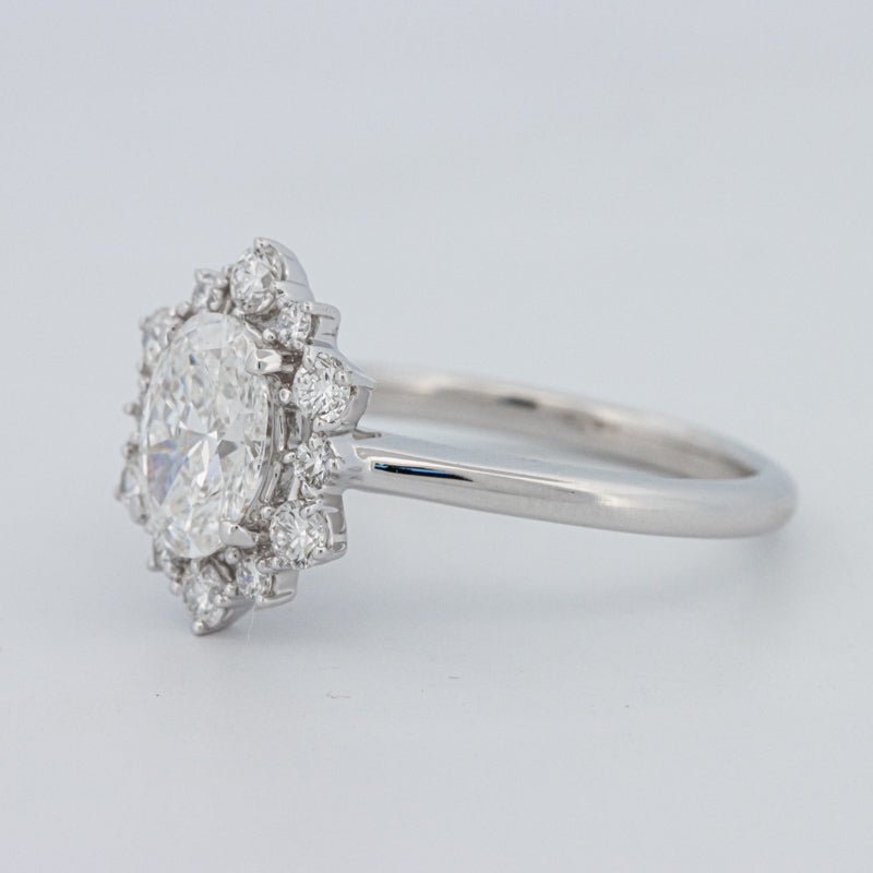 1 CT Oval "Calista" Ring (LG) - ZIZOV DIAMONDS