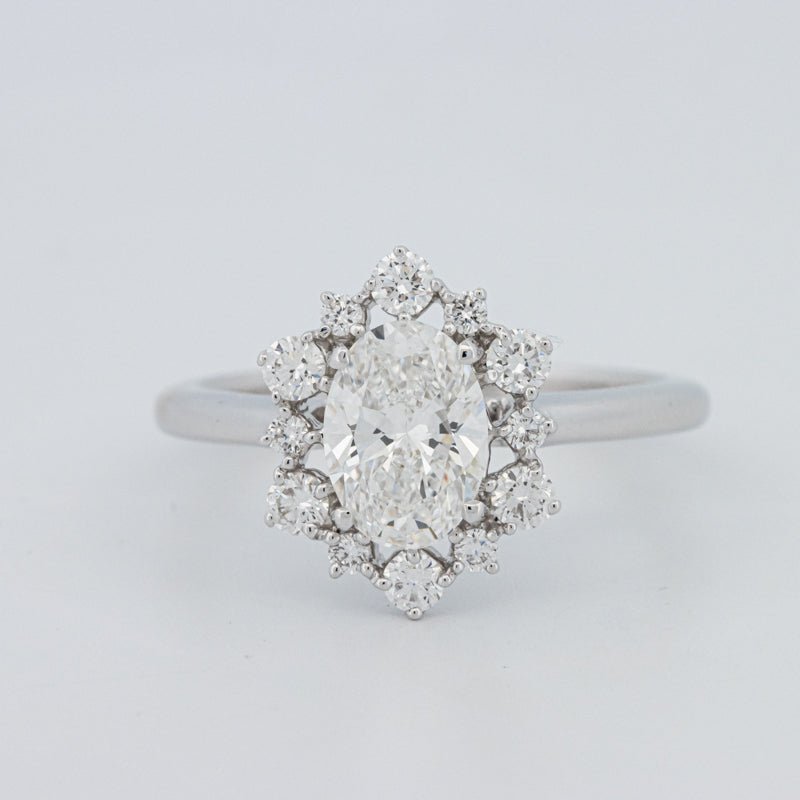 1 CT Oval "Calista" Ring (LG) - ZIZOV DIAMONDS