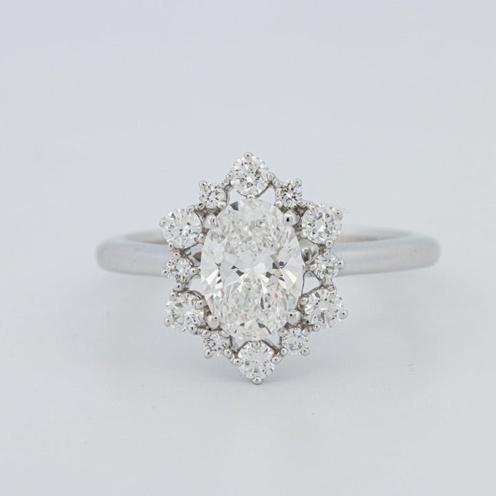 1 CT Oval "Calista" Ring (LG) - ZIZOV DIAMONDS