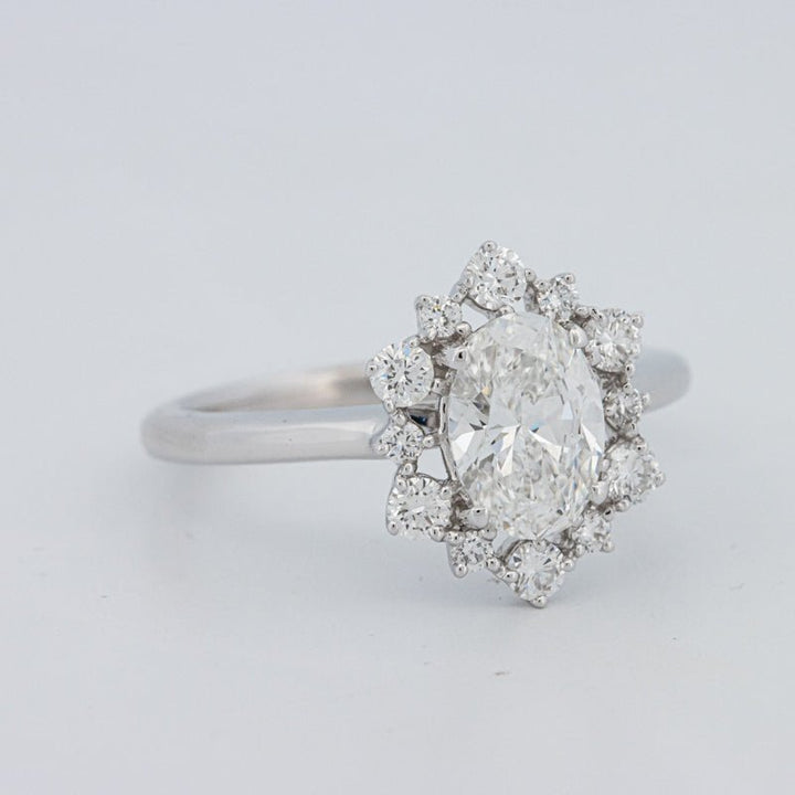 1 CT Oval "Calista" Ring (LG) - ZIZOV DIAMONDS
