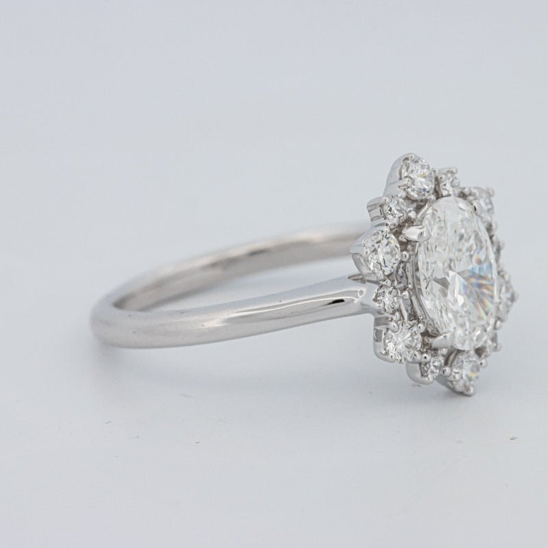 1 CT Oval "Calista" Ring (LG) - ZIZOV DIAMONDS
