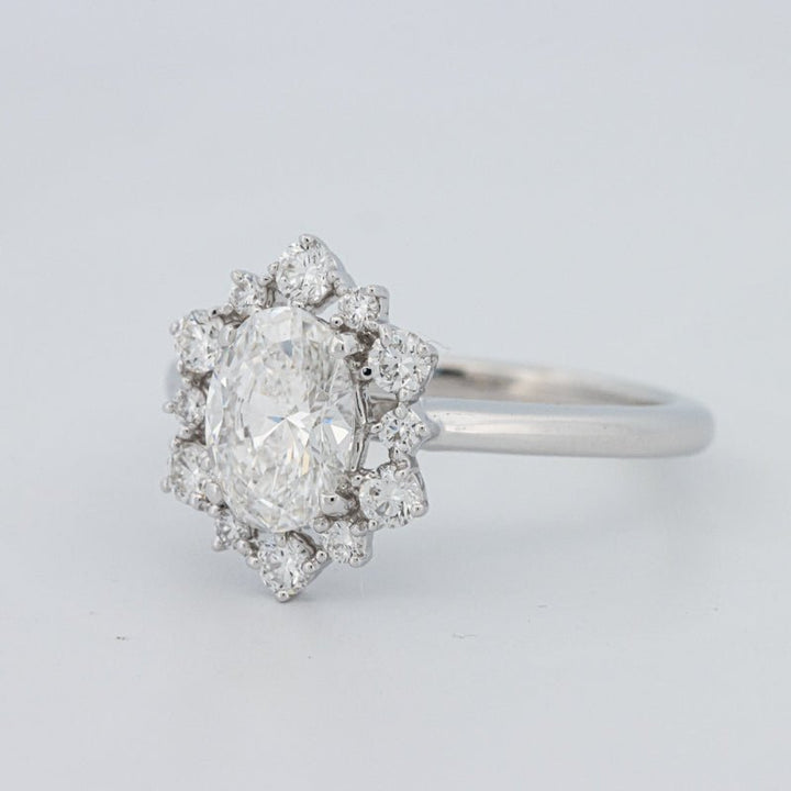 1 CT Oval "Calista" Ring (LG) - ZIZOV DIAMONDS