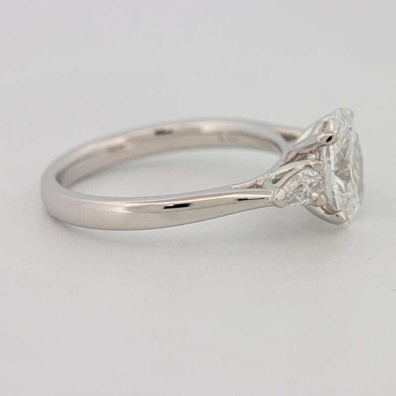 1 CT Oval Cut Trilogy Solitaire (LG) - ZIZOV DIAMONDS