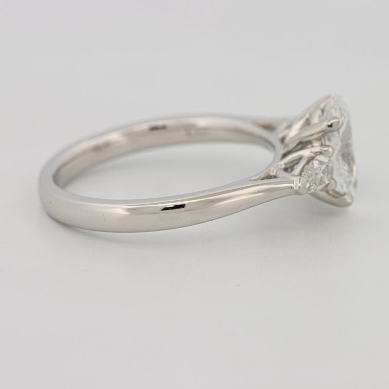 1 CT Oval Cut Trilogy Solitaire (LG) - ZIZOV DIAMONDS