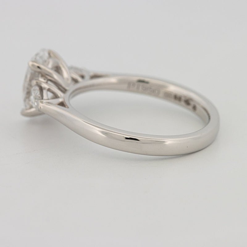 1 CT Oval Cut Trilogy Solitaire (LG) - ZIZOV DIAMONDS