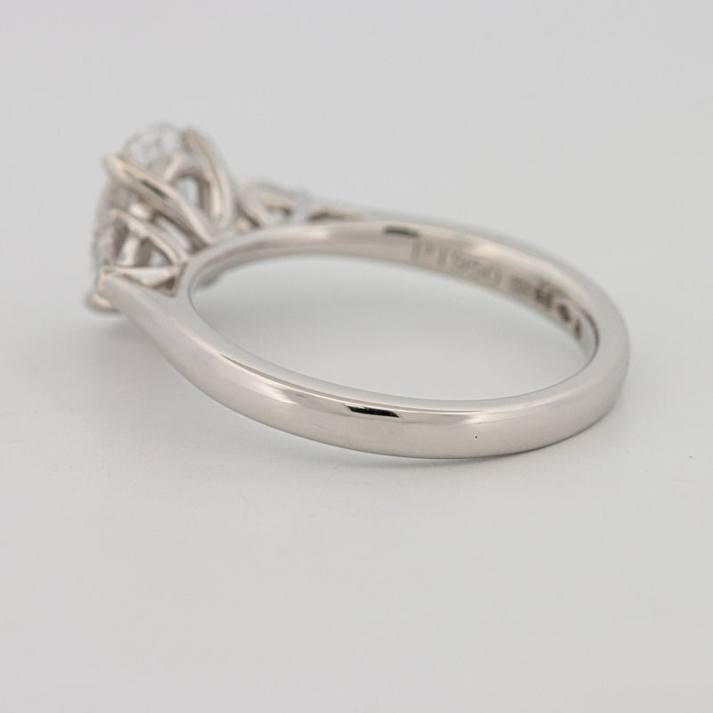 1 CT Oval Cut Trilogy Solitaire (LG) - ZIZOV DIAMONDS
