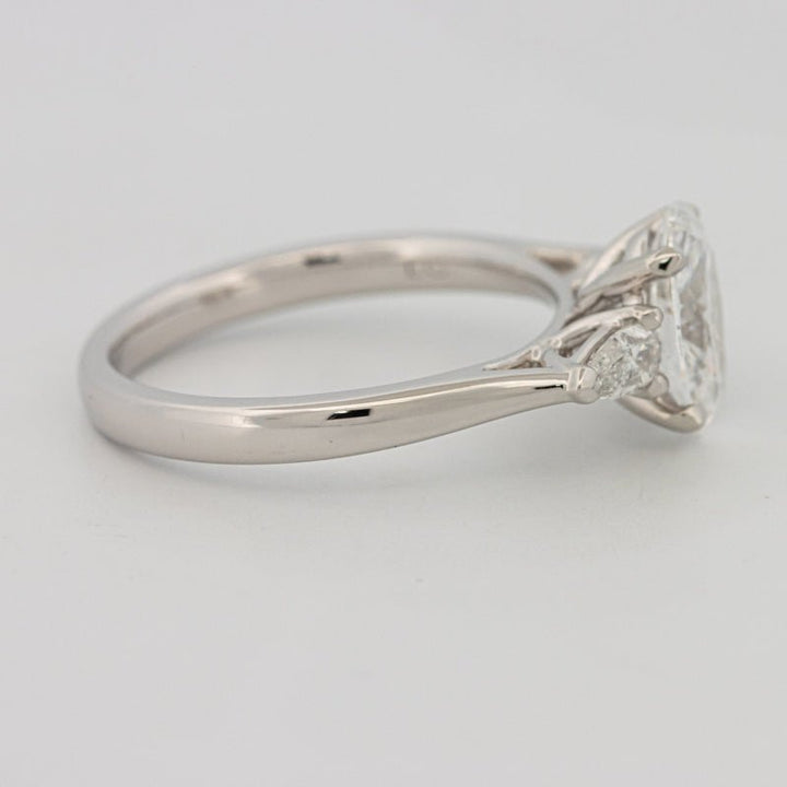 1 CT Oval Cut Trilogy Solitaire (LG) - ZIZOV DIAMONDS