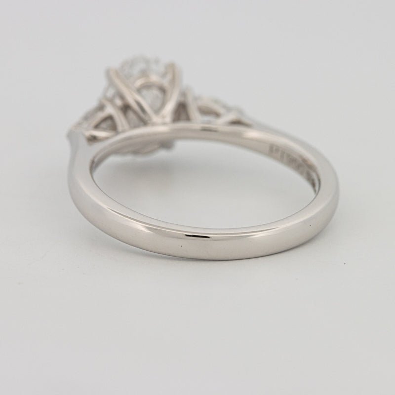 1 CT Oval Cut Trilogy Solitaire (LG) - ZIZOV DIAMONDS