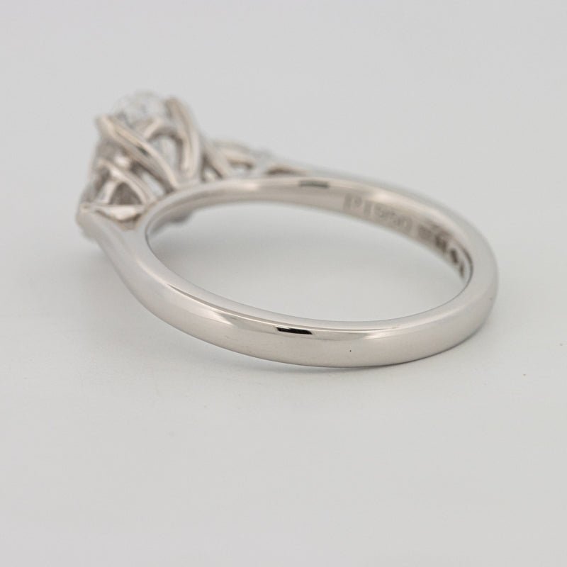 1 CT Oval Cut Trilogy Solitaire (LG) - ZIZOV DIAMONDS