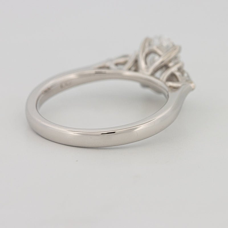 1 CT Oval Cut Trilogy Solitaire (LG) - ZIZOV DIAMONDS