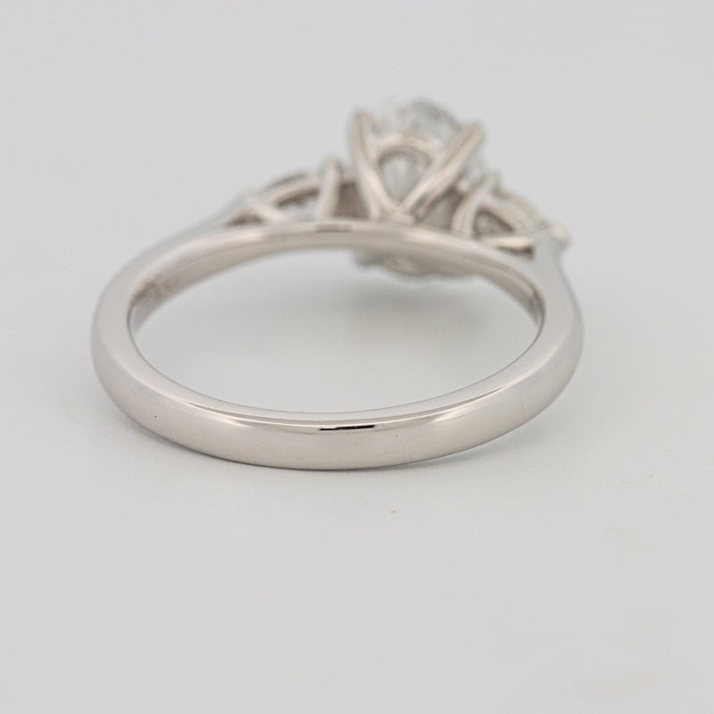 1 CT Oval Cut Trilogy Solitaire (LG) - ZIZOV DIAMONDS