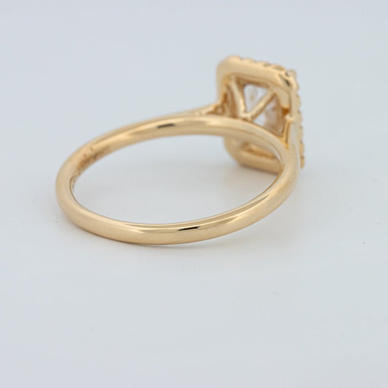 1 CT Radiant Halo Solitaire (LG) - ZIZOV DIAMONDS