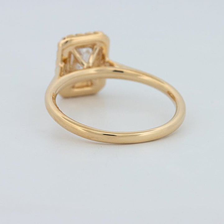 1 CT Radiant Halo Solitaire (LG) - ZIZOV DIAMONDS