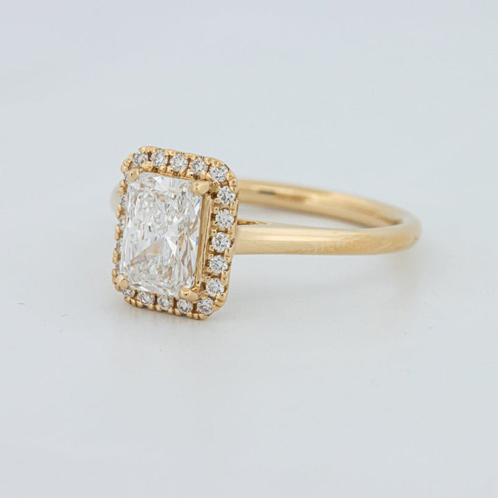1 CT Radiant Halo Solitaire (LG) - ZIZOV DIAMONDS