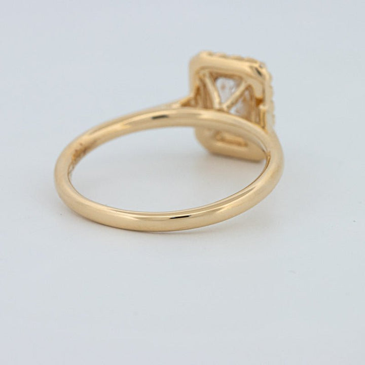 1 CT Radiant Halo Solitaire (LG) - ZIZOV DIAMONDS