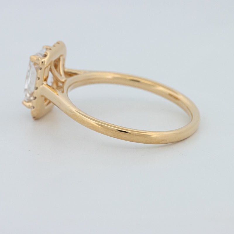 1 CT Radiant Halo Solitaire (LG) - ZIZOV DIAMONDS